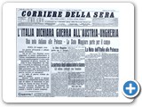 Corsera, dichiarazione di guerra 1915