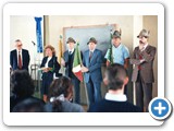 Bandiera all'Istituto Gastaldi 1986-001